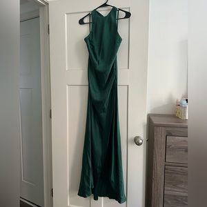 One and Only Collective Forest Green dress